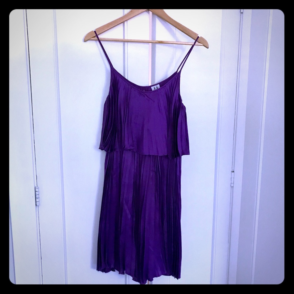 Halston Heritage pleated dress